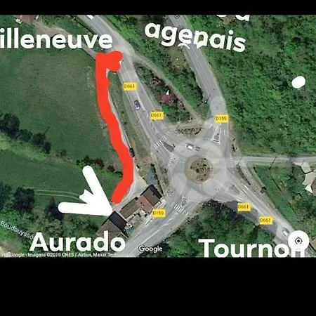 아파트 Accueillant A D'agenais 32 M² Terrasse *